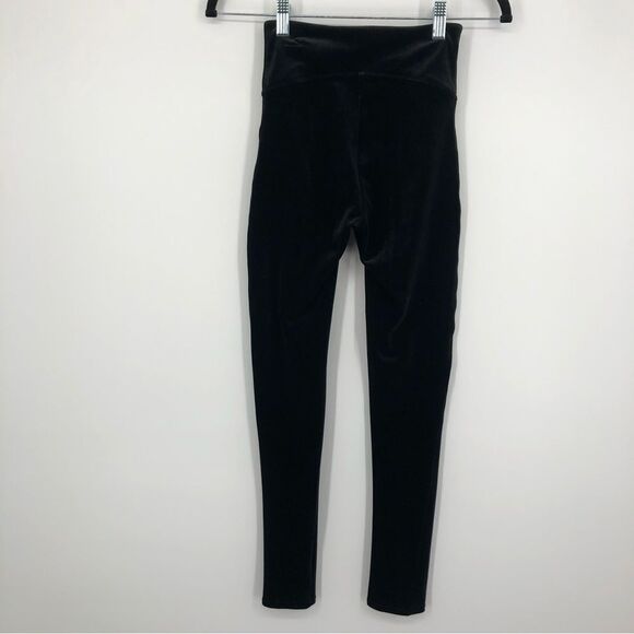 Spanx Velvet Leggings Womens XS Black Style 2070 - Picture 6 of 9